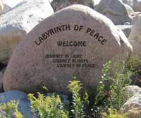 Peace Labyrinth Stone Saskatchewan Canada