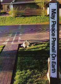 Peace Pole Ontario Community Gardens