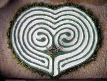 The Labyrinth Society: The Labyrinth Society: TLS Members e-Newsletter - A Heart Labyrinth Valentine's Day Project