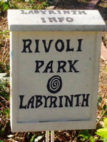 Rivoli Park Labyrinth. JLewis